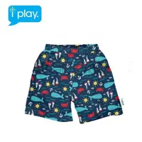 在飛比找PChome24h購物優惠-美國 i play 寶寶泳褲 海灘褲(無口袋) - 鯨魚帆船