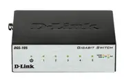 D-LINK 5 Port Gigabit Desktop Home or Office 1000Mbps Switch Metal Housing