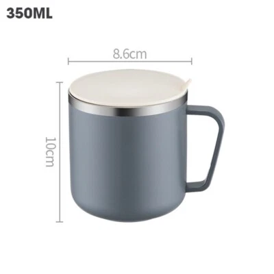 Stainless Steel Insulation Cup Always Have Hot Coffee or Cold Water on Hand
