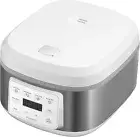 Rice Cooker 8 Cup, LED Display, Touch Control, Non-Stick Pot, Quick Cook, Keep W