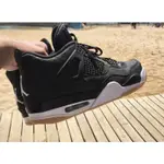 AIR JORDAN 4 BLACK LASER 黑鐳射 氣墊 籃球 運動 CI1184-001 慢跑鞋