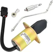 Stop Solenoid 24V SA-4762-24 SA-4763-24 3935457 Compatible With Cummins Diesel Engine 6BT 4BT 5.9L 8.3L Excavator 6CT