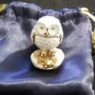 Estee Lauder Beautiful Glistening Owl Compact for Solid Perfume NEW!