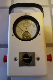 Struthers Wattmeter 503 / USM-298 version of BIRD 43 watt meter NIB with Manual