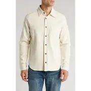 Citizens of Humanity Luca Bucket Dye Knit Button-Up Shirt in Spectral at Nordstrom, Size Small