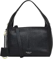 [RADLEY] London Womens Black Hillgate Place Medium Ziptop Grab & Cross Body Bag, Black