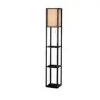 Artiss Led Floor Lamp Vintage Wood Standing Light Reading Bedroom