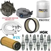 Tune Up Kit Filters Cap Wire Spark Plugs For CHEVROLET MALIBU V8 4.4L 1979-1980 (for: Chevrolet)