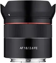 Rokinon AF 18mm F2.8 Auto Focus Full Frame Compact Lens for Sony E
