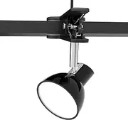 deeloop Clip on Light 5W Ultra Bright 330° Rotation Book Reading Clip on Lamp for Bed/Bedside Headboard/Table/Bunk/Desk Lighting Black