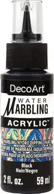 DecoArt Water Marbling Paint 2oz-Black DWMP-01