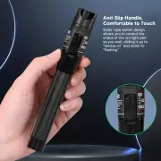 Visual Fault Locator 30km VFL NonContact Fiber Light Test Pen W/FC To LC Adapter