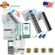 Bluetooth Smart Fingerprint Door Lock with Handle - Keyless for Home & Office