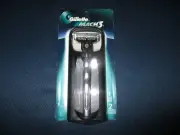 Original Gillette Mach3 Razor Fit Turbo M3 Blade Shaver Handle 2 Cartrig