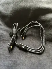 NEW HP brand - Black and Gray Multi-Connector Charging Cable for travel or home
