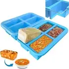 2 Pack 1 Cup Large Ice Cube Silicone Freezing Tray with Lid Easy Meal Prep