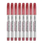 Catzon 8 Pcs Metallic Marker Pens for DIY Artist Illustration Crafts-Red