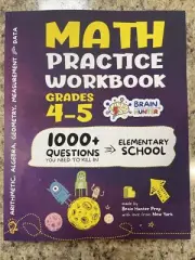 NEW: Math Practice Workbook Grades 4-5