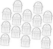 RORPOIR 15pcs Dust Plugs Dust Plug Dust Cap Cover Charging Port Covers Charging Port Dust Plugs Dust Charging Plugs Dust Cap Cover Transparent