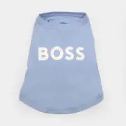 Boss Dog Graphic Tee Blue
