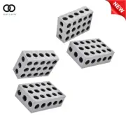 Ultra Precision 2-4-6 Blocks 23 Holes 2 Matched Pair .0002" Machinist 246 Jig