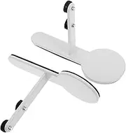 BELLIFFY 2pcs Grommet Board Nail Board Bracket Pegboard Connector Corner Brackets for Wood Pegboard Panel Support Pegboard Table Top Stand Metal Holder Pegboard Panel Desk Support