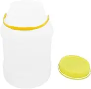 FELTECHELECTR Kitchen Storage Container Hdpe Grain Storage Jar with Sealed Design for Pantry Organization Easy to Clean and Maintain for Household Use