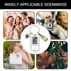 Birthday Gift Bottle Opener Keychain DIY Dad Keychain Presents Keyring