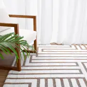 Brand Ventures Indulgence Maze Cream Rug