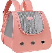 Cat Backpacks for Carrying Cats - Cats Pet Backpack Carrier, Portable Adjustable Fully Ventilated Mesh Backpack for & Puppies for Hiking Travel Walking Cycling