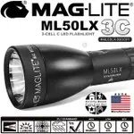 【LED LIFEWAY】MAG-LITE ML50LX 3C LED 手電筒-黑色 #ML50LX-S3CC6Y