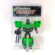 Mega Morphing Robot Action Figure Bioworld Green
