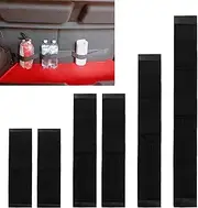 AONAYO Pack of 6 Velcro Car Organiser Boot Self-Adhesive Car Organiser, Boot 20, 40, 60, 80 cm, Suitable for Attaching Items in