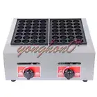 Takoyaki Machine Fish Ball Grill Commercial LPG Takoyaki Maker 56pcs/per time