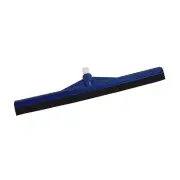 SYR Plastic Floor Squeegee Twin Blade Rubber 45cm Head Cleaning/Cleaner Blue