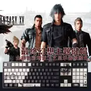 Final Fantasy XIV FF14 PBT Keycaps Button Cherry MX 108 Keys Sublimation Gift