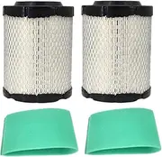 Air Filter 16 083 01-S Pre Filter 16 083 02-S Fit For Koh-ler ZT710 ZT720 ZT730 ZT740 EZT740-EZT750 Engine Rep S-tens 102-855（2Pack)