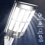 Luces Solares Exterior, 1120 LED Alto Brillo Sensor de Movimiento Solar Lampara