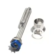 32mm Water Heater Resistance Tube BSP Threaded Immersion Fold U Shape 120V 240V