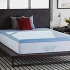 NEW! COOL 3" ULTIMATE COMFORT PLUSH MEMORY FOAM GEL BED MATTRESS PAD TOPPER
