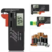 Battery Testers,Universal Digital Battery Tester for AAA,AA,C,D,9V,1.5V,3.7V Sma