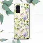 Custom Name Flowers Aesthetic Case For Samsung Note 20 S20 S21 S22 S23 S24 FE