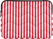 Red and White Stripe Computer Bags for Laptops, Laptop Soft Case, Waterproof Laptop Case, Laptop Case for Men