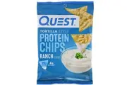 Quest Nutrition Tortilla Style Protein Chips Ranch x 12 Bags - 32g Each