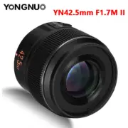 YONGNUO YN42.5mm F1.7M II Auto Focus Prime Lens for M43 Mount Mirrorless Cameras