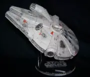 acrylic display stand for Star Wars Mirco Galaxy Millennium Falcon
