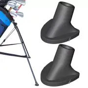 2/4Pc Golf Bag Stand Replacement Feet Rubber Feet Replace For Golf Bag Portable.