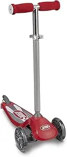 [Radio Flyer] Lean 'N Glide Scooter with Light Up Wheels Vehicle, Red