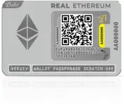 Real Ethereum - The Easiest Cryptocurrency Cold Storage Card - Crypto Har