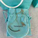 TIFFANY 蒂芙尼 T系列 SMILE 小號 笑臉項鏈 微笑 18K/玫瑰金 項鏈 項鍊 鎖骨鏈